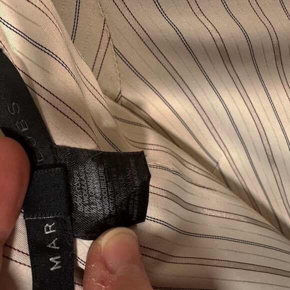 Vintage Marc Jacobs Light Grey Wool Blend Wiggle Dress Sz 4 Retro Preppy - Picture 10 of 12